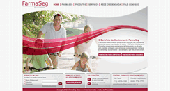 Desktop Screenshot of portalfarmaseg.farmaseg.com.br