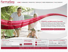 Tablet Screenshot of portalfarmaseg.farmaseg.com.br